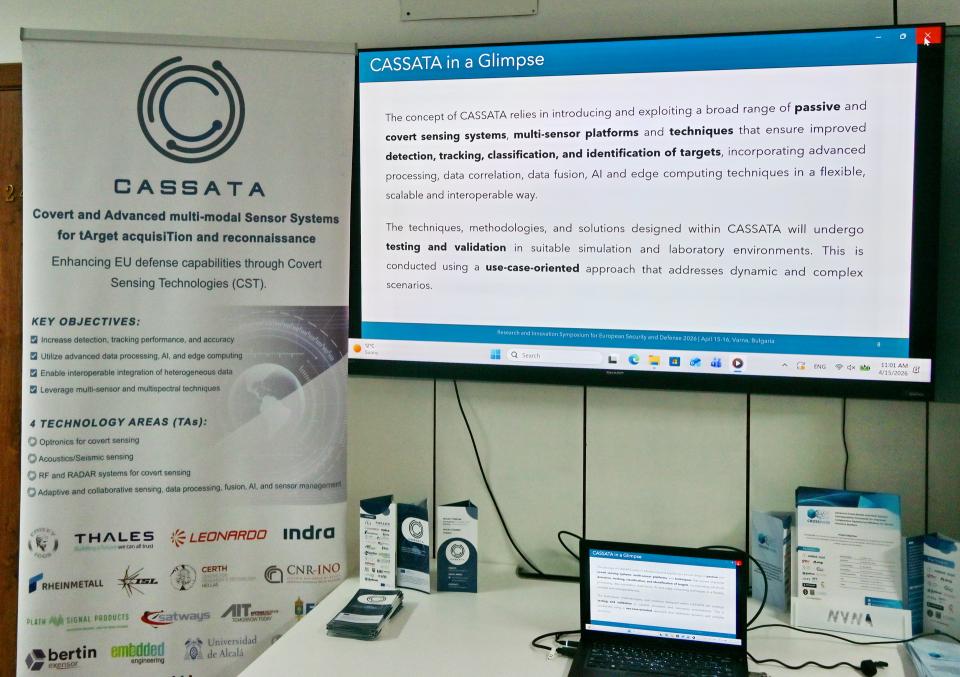 CASSATA Project (Exhibition area, 15-16 Apr 2026, Varna)
