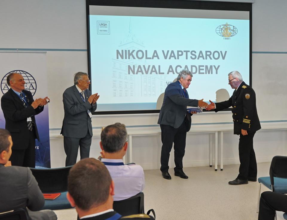 AFCEA Sofia Chapter donates books to the NVNA library (15 Apr 2026, Varna)