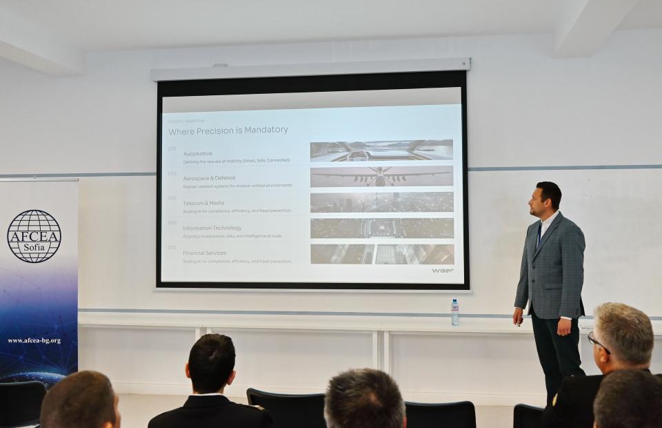 Mr. Georgi Damyanov (WISER) makes a Thematic Pitch Presentation (16 Apr 2026, Varna)