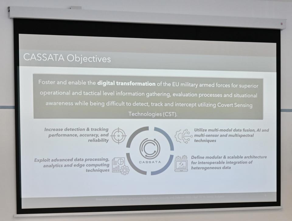 The CASSATA project was presented (15 Apr 2026, Varna)